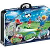 Image de Playmobil 70244 - Jouet Grand Terrain Football Transportable