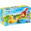 Image de Playmobil 1.2.3 70271 Famille de Canards et Enfant - avec Un Personnage, Un Canard et Deux cannetons - Mes Premiers Apprendre en s'amusant - pour Les Tout-Petits 18-36 Mois