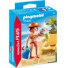 Image de Playmobil Le camping 70300 Vacancière avec transat en occasion ou reconditionné