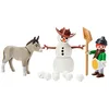 Image de Playmobil La Mèche et Monsieur Carotte en Hiver