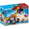Image de Playmobil 70445 City Action Construction Front End Loader with Movable Bucket, for Children Ages 5+