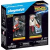 Image de Playmobil Back to The Future Marty et Dr.Brown