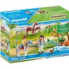 Image de Playmobil 70512 Randonneurs et Animaux- Country- Le Poney Club- Cavalier Animaux