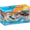 Image de Playmobil Family Fun - Pick-Up mit Speedboot
