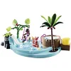 Image de Playmobil Family Fun 70611 Children's Pool with Slide, Water Toy, For ages 4+, Multicolore, Taille unique