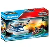 Image de Playmobil 70779 Hydravion de Police et Bandit, City Action, Les policiers- Poursuite Avion, Coloré