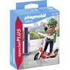 Image de Playmobil 70873 Hipster avec trotinette électrique - City Life- La Maison Moderne- Special Plus Petit Prix