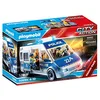 Image de Playmobil 70899 Fourgon de Police avec Effets Lumineux et sonores- City Action- Les policiers- Promo-Pack Coffret Univers