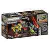 Image de Playmobil 70928 Robo-Dino de Combat - Dino Rise - L'ascension des Dinosaures - avec Deux Personnages, Deux vélociraptors et des Armes de Combat - Dès 5 Ans