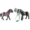 Image de Playmobil 70999 3 Chevaux : Frison, Knabstrupper et Andalou - Country - avec des Chevaux et des Accessoires - Le Club d'équitation - Animaux & Nature - Dès 4 Ans