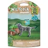 Image de Playmobil 71056 Loup - Wiltopia - Carte d'animaux à Collectionner - Gamme Wiltopia avec Plus de 80% de matériaux recyclés ou biosourcés en Moyenne - Dès 4 Ans