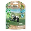 Image de Playmobil 71060 Panda - Wiltopia - Carte d'animaux à Collectionner - Gamme Wiltopia avec Plus de 80% de matériaux recyclés ou biosourcés en Moyenne - Dès 4 Ans