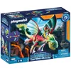 Image de Playmobil 71083 Dragons: Les Neuf Royaumes - Panache & Alex - Dragons Nine Realms - avec Le Personnage Alex, Son Dragon Feathers et des Accessoires - Dès 4 Ans