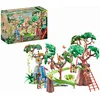 Image de Playmobil 71142 Aire de Jeu Tropicale de la Jungle - Wiltopia - avec Trois Personnages et des Animaux - Gamme Wiltopia avec Plus de 80% de matériaux recyclés ou biosourcés en Moyenne - Dès 4 Ans