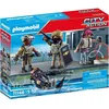 Image de Pack PLAYMOBIL Police Véhicule dintervention (71144) + Equipe des forces spéciales (71146)