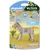 Image de Playmobil 71289 Âne Sauvage d'Afrique- - Wiltopia - 80% de Matériaux recyclés ou biosourcés en Moyenne Jouet éducatif