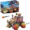 Image de Playmobil 71299 Chariot de Combat enflammé des Burnham Raiders - Novelmore - Affrontez Les Ennemis avec Le Chariot, Son Canon et siège éjectable - Histoire & Imaginaire - Dès 4 Ans