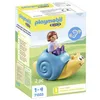 Image de Playmobil 1.2.3 71322 Enfant avec Escargot à Bascule 1.2.3 - pour Les Tout-Petits 18-36 Mois - Mes Premiers Apprendre en s'amusant