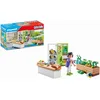 Image de Playmobil 71333 Boutique de l'école - City Life - avec Un Personnage, Un comptoir de gâteaux et de Fruits et d'un Distributeur Fonctionnel Qui Peut être rempli de Bouteilles - Dès 4 Ans