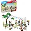 Image de Playmobil 71365 Cérémonie de Mariage, Un Mariage Romantique à reconstituer, avec des décorations, Plusieurs invités, et des Animaux, Univers City Life Promo Pack dès 4 Ans