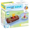 Image de Playmobil 71415 1.2.3 & Disney : Winnie et Porcinet - Jouet de Bain avec Les Personnages de Winnie et de Porcinet du Dessin animé Winnie l'ourson - pour Les Tout-Petits 18-36 Mois