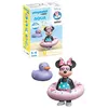 Image de Playmobil 71416 1.2.3 & Disney : Minnie avec bouée - Jouet de Bain avec Le Personnage de Minnie Mouse, Une bouée et Un Canard Violet - pour Les Tout-Petits 18-36 Mois