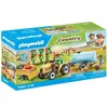 Image de PLAYMOBIL 71442 Fermier avec tracteur et citerne Country la vie à la ferme 117 pièces Dès 4 ans