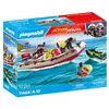 Image de Playmobil Action Heroes 71464 Bateau de pompier et scooter des mers en occasion ou reconditionné