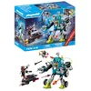 Image de Playmobil 71578 Robot géant avec Drone - Comprend Deux Personnages, Un Robot géant, Un Drone Qui Lance des projectiles et des Accessoires.