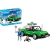 Image de Playmobil 71591 Voiture de Police Collector - véhicule de Police pour revivre Les années 70 avec Un Policier et des Accessoires de Circulation - édition spéciale Anniversaire Dès 5 Ans