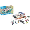 Image de Playmobil 71623 Bateau de Surveillance des récifs coralliens - Wiltopia - Comprend Trois Personnages, Un Catamaran avec Toit Solaire, des Animaux Ainsi Que des Accessoires - Dès 4 Ans