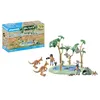 Image de PLAYMOBIL 71624 Explorateurs avec animaux australiens Wiltopia 50 pièces Dès 4 ans