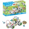 Image de Playmobil 71633 Chercheur et Kart Funstars - Comprend Un Personnage, Un Kart avec Moteur rétractable Ainsi Que des Accessoires - Dès 4 Ans