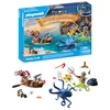 Image de Playmobil 71636 Calendrier de l'Avent Pirates - Comprend Deux Personnages, Un Poulpe géant et 24 Surprises excitantes - Dès 4 Ans