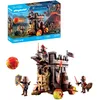 Image de Playmobil 71643 Char de Combat avec Canon à feu - Novelmore - avec Trois Chevaliers Burnham Raiders - Comprenant Divers Accessoires pour des batailles palpitantes - Dès 4 Ans