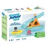 Image de PLAYMOBIL Junior 71687 Ilôt avec toboggan aquatique Jouet pour le bain Dès 12 mois