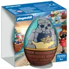 Image de PLAYMOBIL 72100  uf 2en1 : LÎle aux Pirates Les Pirates 34 pièces Cadeau à Pâques dès 4 ans