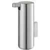 Image de blomus Modo Distributeur de savon liquide avec support mural, en acier inoxydable mat, 165 ml, 5,5 l x 9 l x 16 H, distributeur de savon pour les mains, en acier inoxydable mat