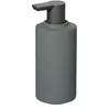 Image de blomus Creto Distributeur de savon liquide antidérapant en béton naturel 190 ml Ø 7 x 16,5 H cm Distributeur de savon liquide antidérapant Gris