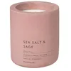 Image de blomus FRAGA Bougie parfumée, Rose fanée, Béton, H 11 cm, Ø 9 cm, 65656