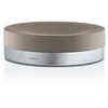 Image de Blomus 68858 Ara Porte-Savon/Coupelle à Bijoux Acier Inoxydable/Polystone Taupe/Argent 12,1 x 12,1 x 3,5 cm