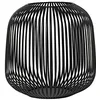 Image de blomus Lanterne Lito - Noire - Taille M - 28 L x 28 l x 27 H cm - Bougeoir Noir - Photophore en Acier Inoxydable - Lanterne décorative - Photophore d'intérieur Moyen