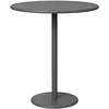 Image de Blomus Table d'appoint Stay - Table de Jardin en Aluminium - Couleur Gris Chaud - Diamètre : 40 x 45 cm - Table d'extérieur avec Bords légèrement arrondis