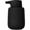 Image de blomus Sono - Distributeur de Savon - 250 ML - en céramique - Noir - Diamètre : 8 x 14 cm - Couleur : Noir - avec tête de Pompe