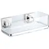 Image de Étagère murale en acier inox Vacuum-Loc® Quadro Wenko by Maximex