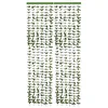 Image de Maximex Rideau de feuilles Liane, rideau de porte/moustiquaire décoratif pour balcon, terrasse & appartement, avec pastilles auto-adhésives pour la fixation, polyester lavable, fait main, 90 x 190 cm
