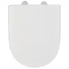 Image de Abattant WC déclipsable blanc avec frein de chute Exclusive