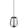 Image de WENKO Brosse WC Dakar céramique - Porte-Brosse WC, Céramique, 12.6 x 42 x 12.6 cm, Chromé