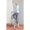 Image de Escabeau pliable 3 marches anti-dérapantes Wenko by Maximex
