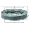 Image de MAHLE Filtre à air LX552
